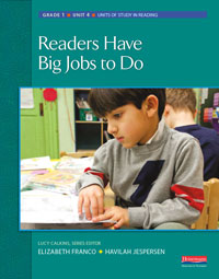 Readers Have Big Jobs to Do